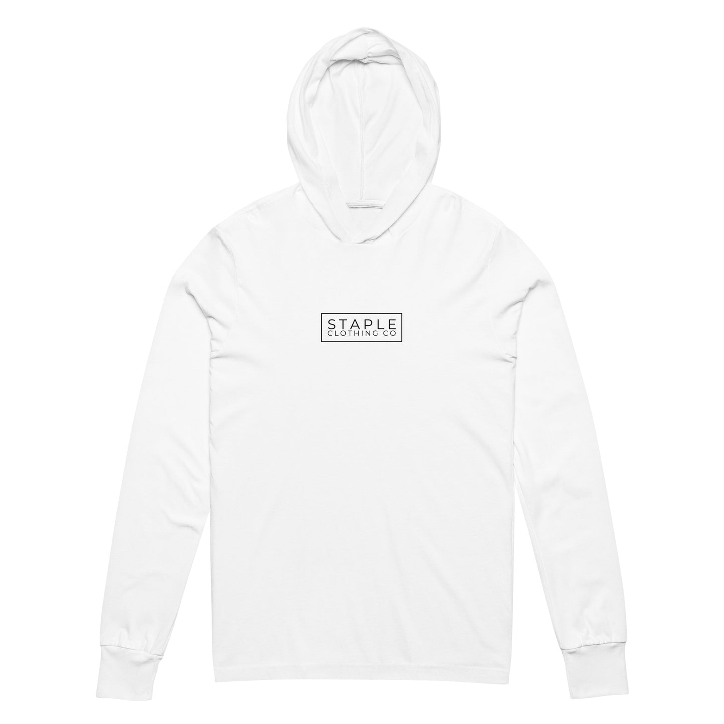 Hooded long-sleeve tee